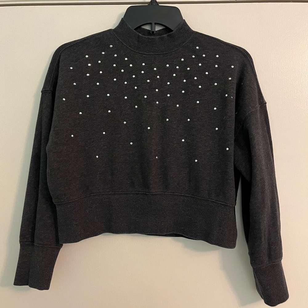 Old Navy Sweatshirt, Black, Girls Size L (10-12)